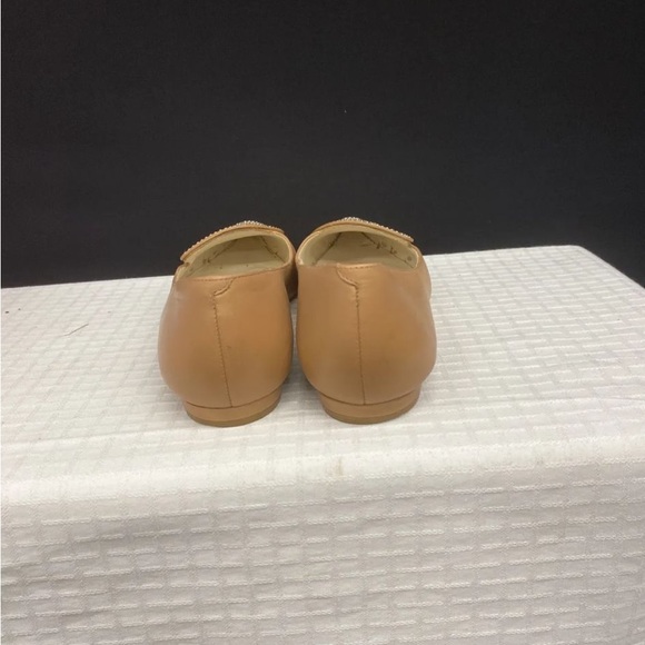 Sophia Webster Butterfly Flats Women's Size 39 Beige Pointed Toe Leather Shoes - Picture 3 of 7